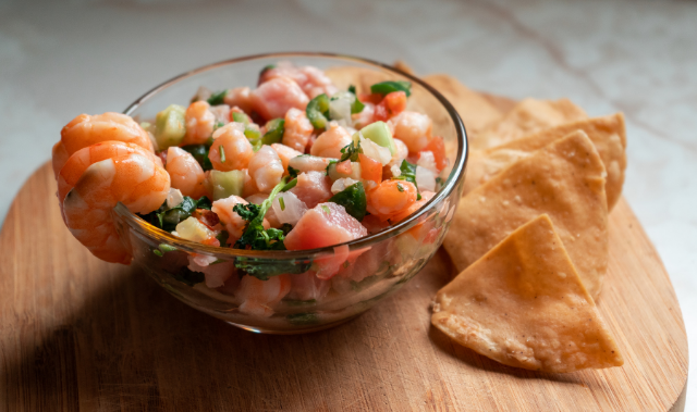 Ceviche in Belize
